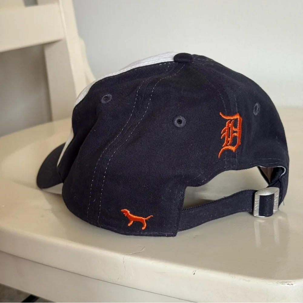 Victoria's Secret PINK x 47 Brand Detroit Tigers Hat Baseball Hat Orange Sequins